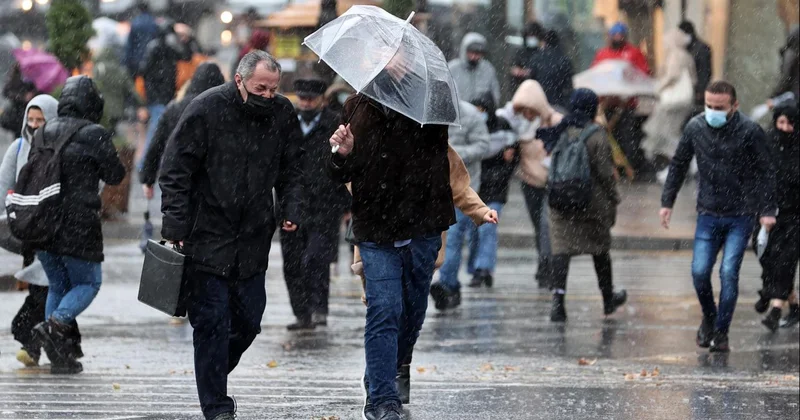 13 il için fırtına ve sağanak uyarısı