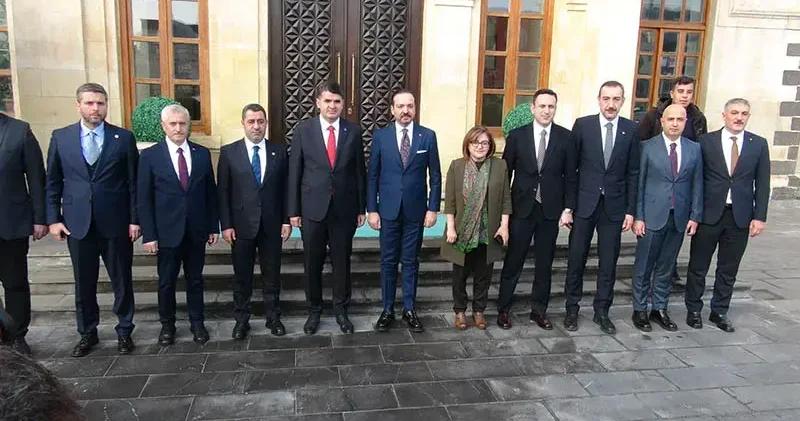 AK Parti li Zorlu, Kilis Valiliği ni ziyaret etti