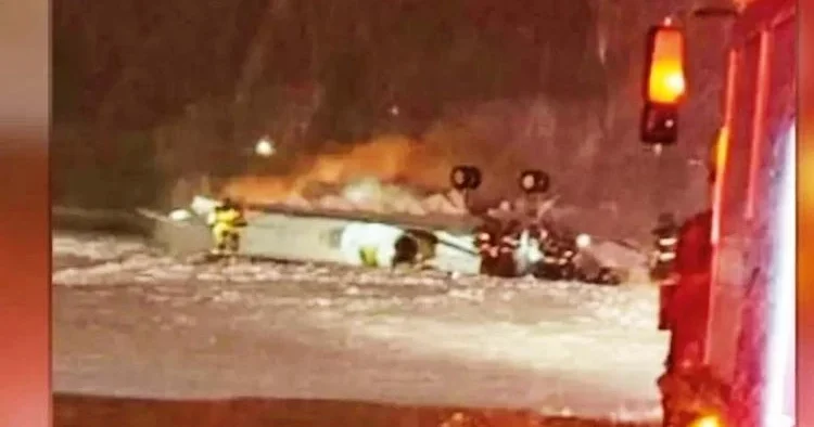 Özel jet düştü… 7 ölü 1 yaralı