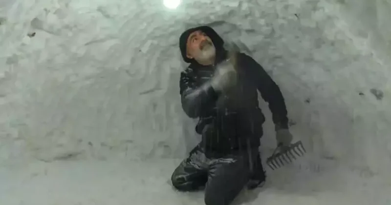 Kar çay ocağı işletmecisine yaradı! 10 günde yeni mekan sahibi oldu