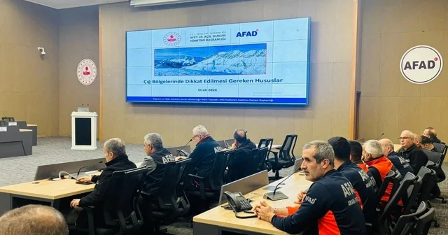 Elazığ da çığ riskine yönelik değerlendirme toplantısı Elazığ Haberleri