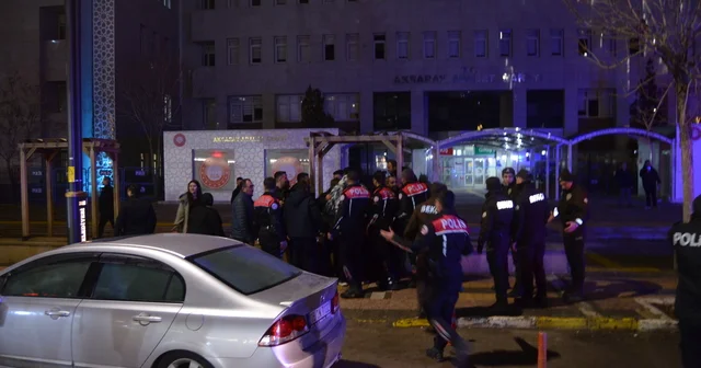 Cinayet davasının karar duruşması sonrası 2 aile arasında kavga; 7 gözaltı Aksaray Haberleri