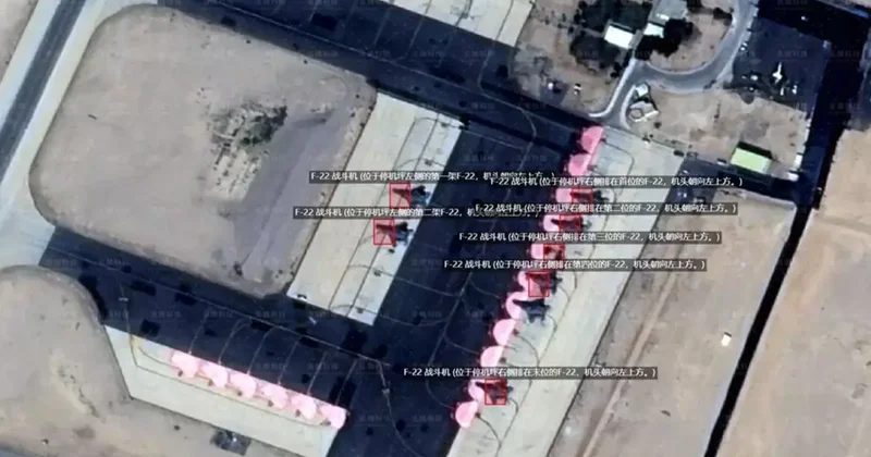 ABD F 22 leri İsrail de Konumlandı