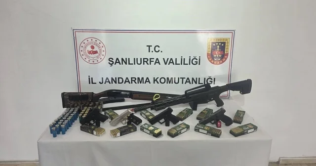 Şanlıurfa da ruhsatsız silah operasyonu: 1 gözaltı Şanlıurfa Haberleri