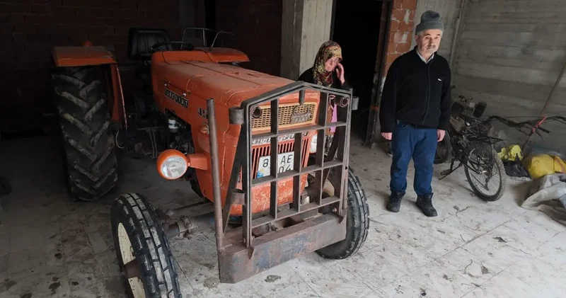 Köyde kullandığı traktörüne İstanbul da ceza kesildi! Bu traktör otobana hiç çıkmadı