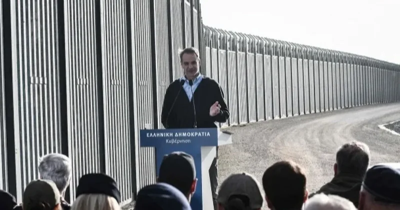 Miçotakis Türkiye sınırında karakol denetledi