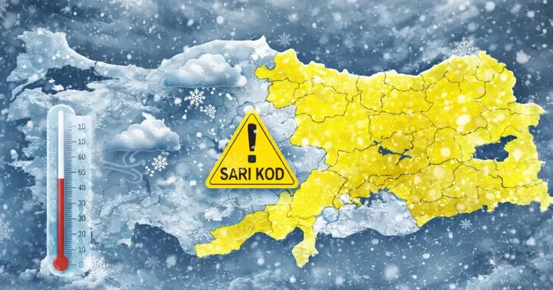 Soğuk hava yurdu terk etmiyor! 21 ilimize sarı alarm verildi, ikisi birden vuracak