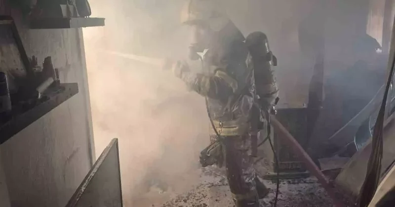 Fethiye’de ev yangını