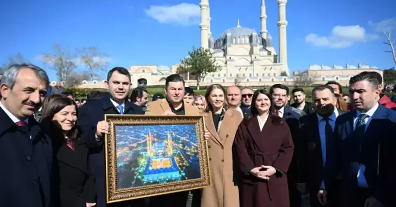 Bakan Kurum, Selimiye Camisi ni ziyaret etti!