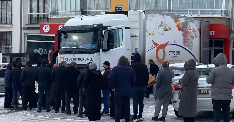 Yozgat ta Kuyruklar Uzadı: ESK da Et Satışı