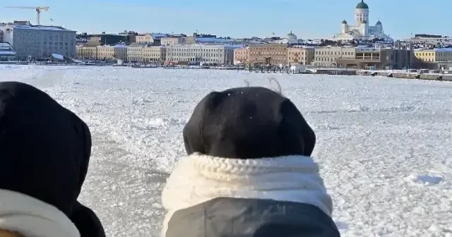 Finlandiya da dondurucu soğuklar günlük yaşamı olumsuz etkiliyor VİDEO İZLE