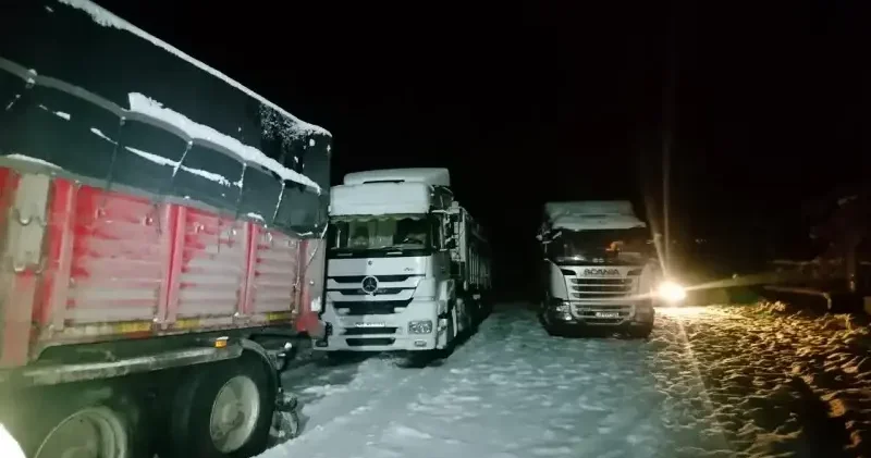 Bingöl Erzurum karayolu tır trafiğine kapandı Gündem Haberleri