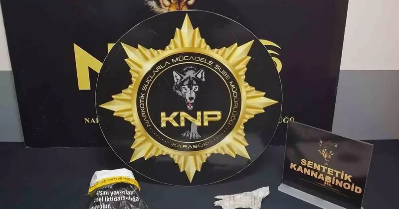 Karabük’te narkotik operasyonları: 1 tutuklama