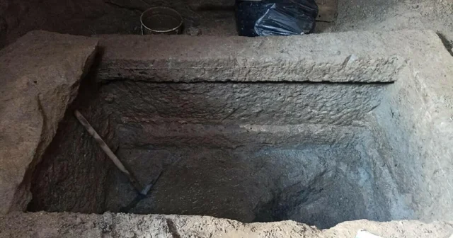 Altyapı çalışmasında lahit bulundu Muğla Haberleri