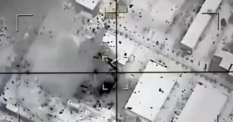 Savaşı başlatan görüntü! Başkente bomba üstüne bomba attılar