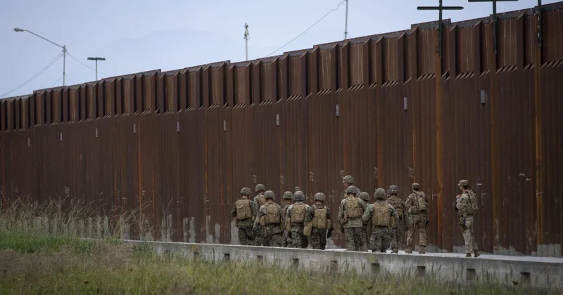 ABD ordusu sınır koruma dronunu lazerle düşürdü