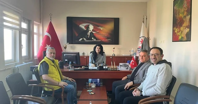 Vezirköprü MYO Müdürü Özdelikara ya Hayırlı olsun ziyareti Samsun Haberleri