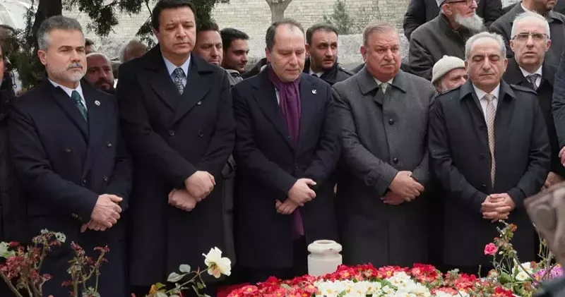 Necmettin Erbakan vefatının 15’inci yılında kabri başında anıldı