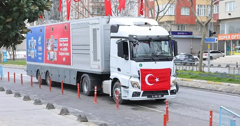 Afet Destek ve Lojistik Dağıtım Tırı’nın rotası Balkanlar