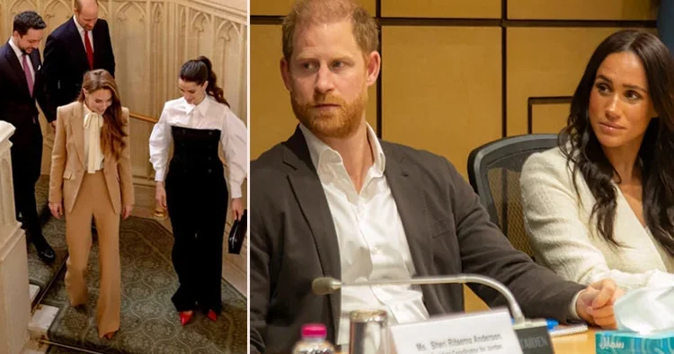 Sen zaten küssün, biz de aramızı bozmayalım... Sözde kraliyet turunda soğuk rüzgarlar: Yüzlerine bile bakan olmadı