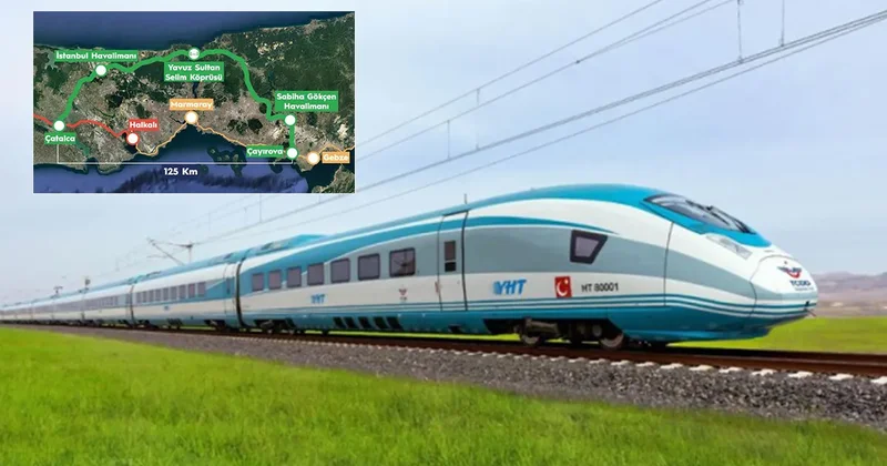 33 milyon yolcu, 30 milyon ton yük taşıyacak! Kuzey Çevre Demir Yolu Projesi ihalesi Resmi Gazete de