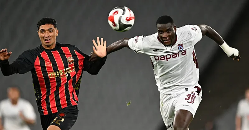 CANLI Süper Lig’de Trabzonspor Fatih Karagümrük maçı!