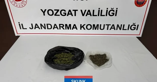 Yozgat ta Jandarma ekipleri uyuşturucuyla mücadeleyi sürdürüyor Yozgat Haberleri