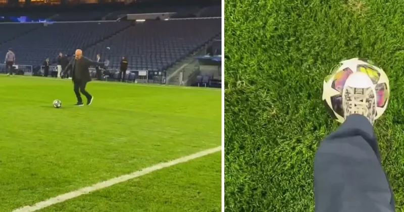 Arda Güler, ailesiyle birlikte Santiago Bernabeu da futbol oynadı