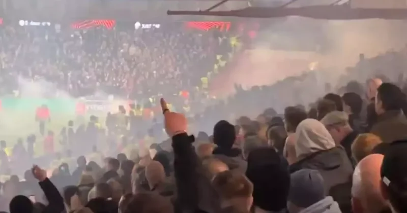 İngilizlerden Fenerbahçe ye tepki çeken tezahürat: Galatasaray ın...