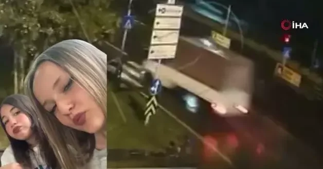 Samsun daki feci kaza kamerada! İzleyenlerin yüreği dağlandı...