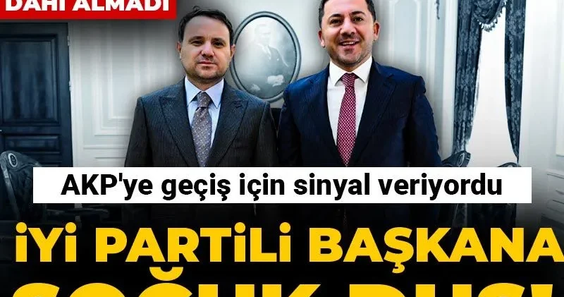 AKP ye geçiş için sinyal veren İYİ Partili başkana soğuk duş! Akın Gürlek programına dahi almadı