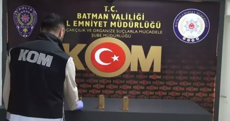 Makedonya ekibinin başkanı Batman da kaçak altınla yakalandı!