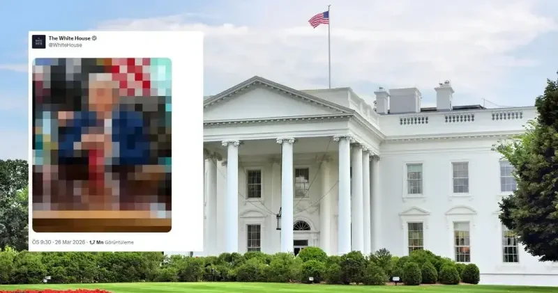 Beyaz Saray dan şifreli paylaşımlar: Pikselleştirilmiş fotoğraflar ne anlama geliyor? Dünya Haberleri