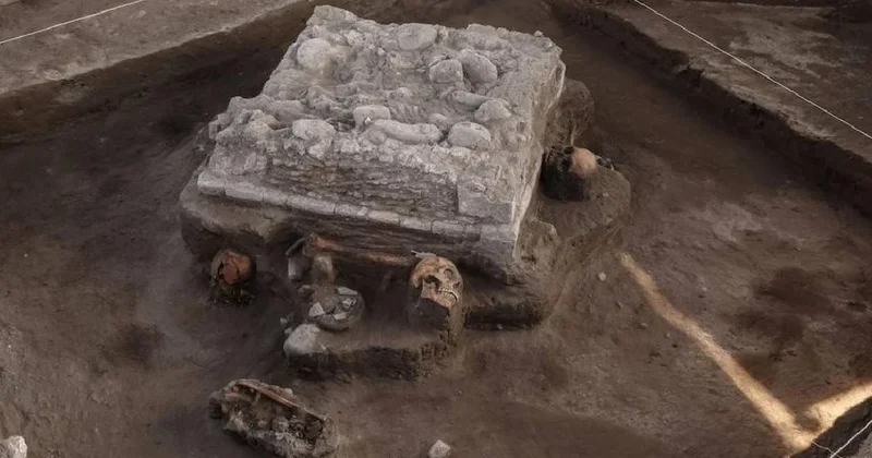 Bin yıllık sunak bulundu: İnsan kurban etmişler Sözcü Gazetesi