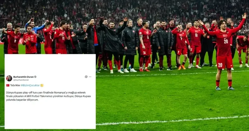İletişim Başkanı Duran Romanya yı yenen A Milli Futbol Takımı nı tebrik etti Hayat Haberleri