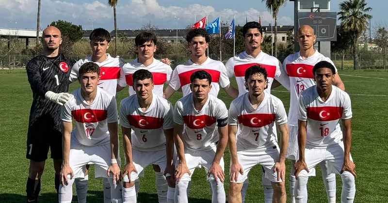 U18 Milli Futbol Takımı, Ermenistan ile yenişemedi!