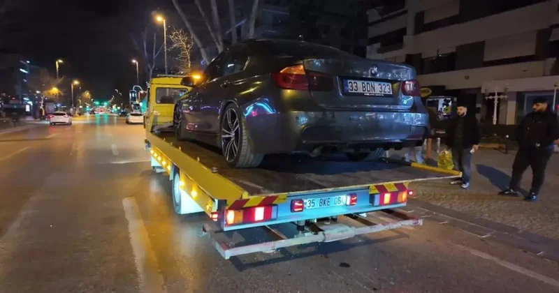 Mersin den Kadıköy e geldi, egzozdan ceza yedi