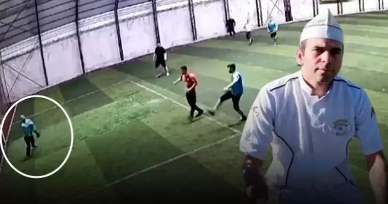 Halı sahada facia: Göğsüne çarpan top canından etti