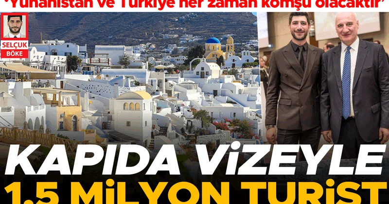 Kapıda vizeyle 1.5 milyon turist