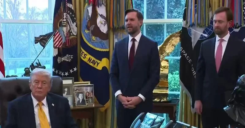 Beyaz Saray da nifak kavgası! JD Vance’ten muhabire fırça: Başkanla aramı açamazsın, o eskiler gibi aptal değil! Sözcü Gazetesi