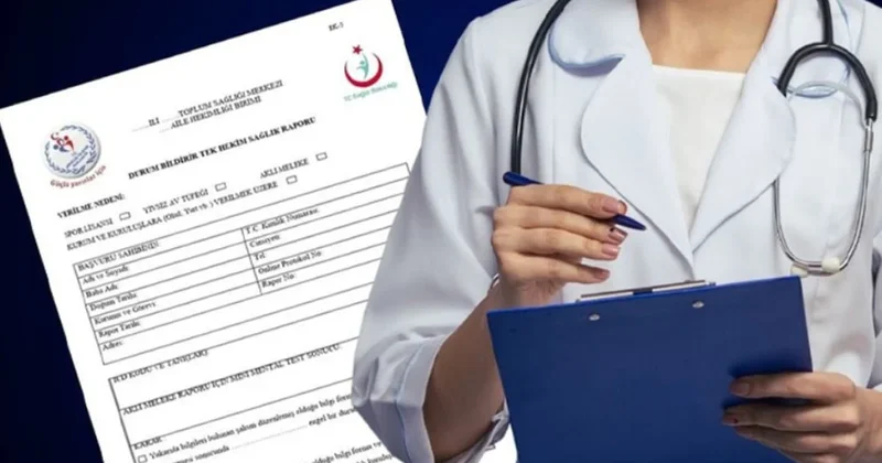 Yok öyle bedava sağlık raporu! Sözcü Gazetesi