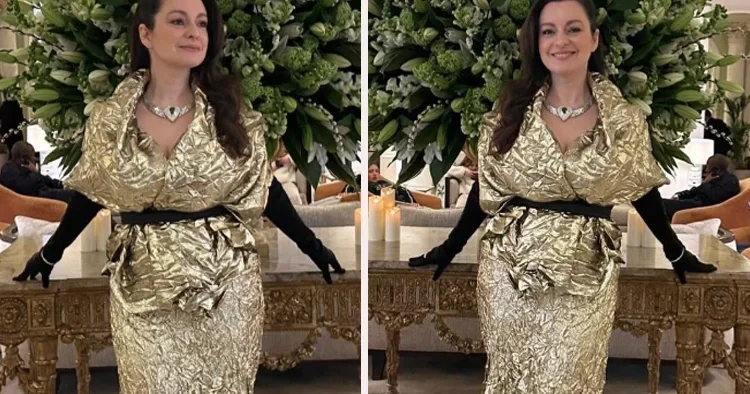 Görkemli düğününde bile ucuz bir gelinlik giymişti... Sosyete gecesinde kimseden geri kalmamak için hiçbir masraftan kaçınmadı!