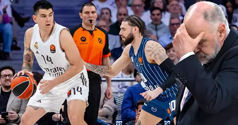(ÖZET) Anadolu Efes deplasmanda istediğini bulamadı! Kötü seri devam etti Real Madrid Anadolu Efes maç sonucu: 82 71 Fanatik Gazetesi Basketbol Haberleri Spor