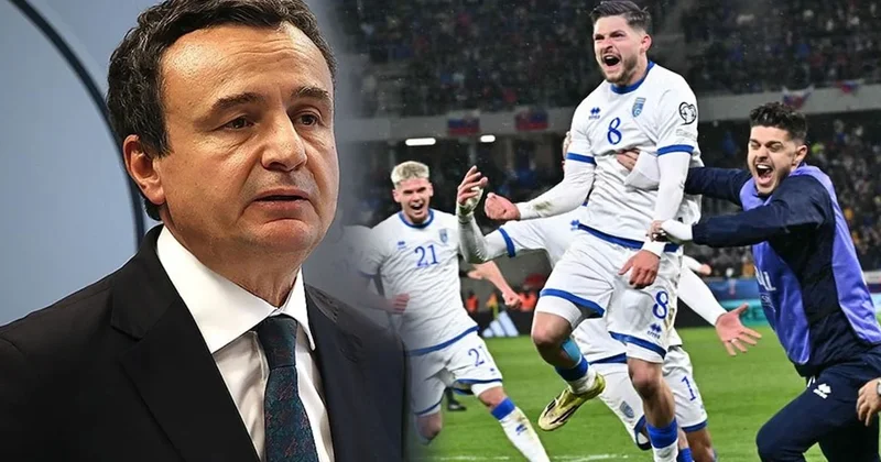 Millilerin rakibi Kosova da başbakandan tarihi prim Sözcü Gazetesi