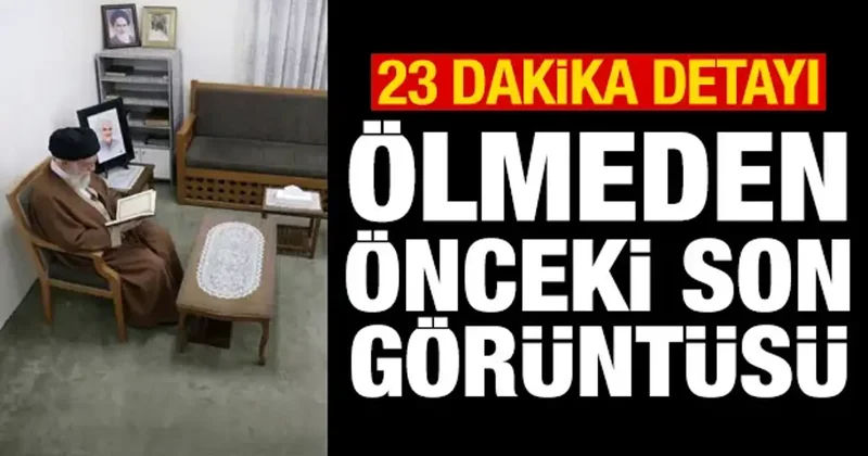Hamaney in ölmeden 23 dakika önceki son görüntüsü