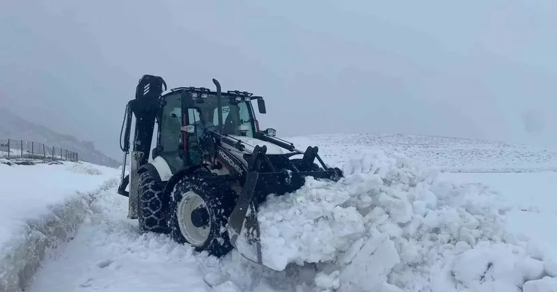 Iğdır’da karla mücadele seferberliği: Kapanan köy yolları yeniden açıldı
