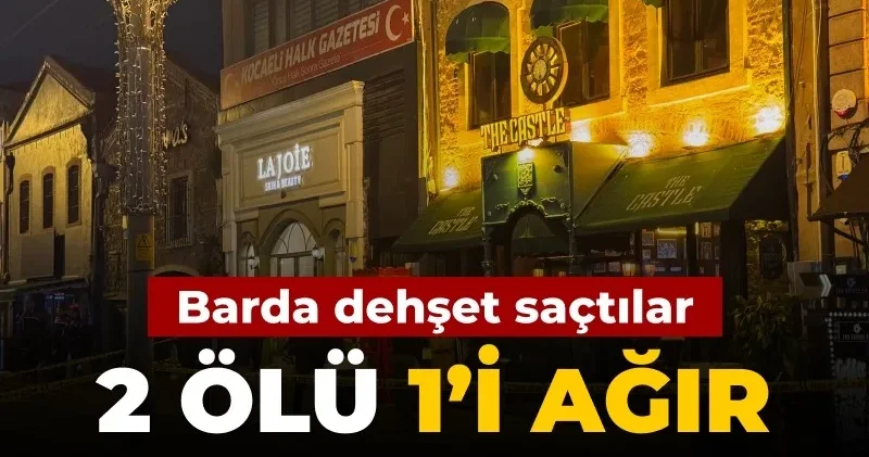 Barda dehşet saçtılar: 2 ölü 1 i ağır 3 yaralı