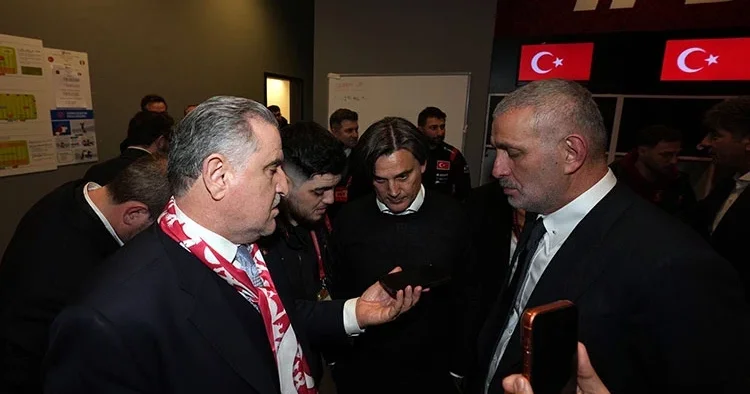 Cumhurbaşkanı Erdoğan, A Milli Futbol Takımı nı tebrik etti!