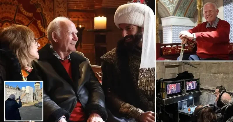 Mehmed Fetihler Sultanı dizisine sürpriz ziyaret: Dede torun buluştu Kültür Sanat Haberleri