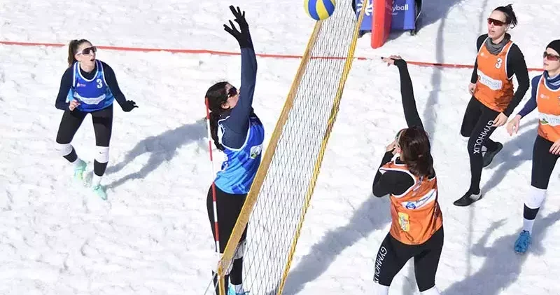 2026 FIVB Kar Voleybolu Dünya Turu Uludağ Etabı başladı